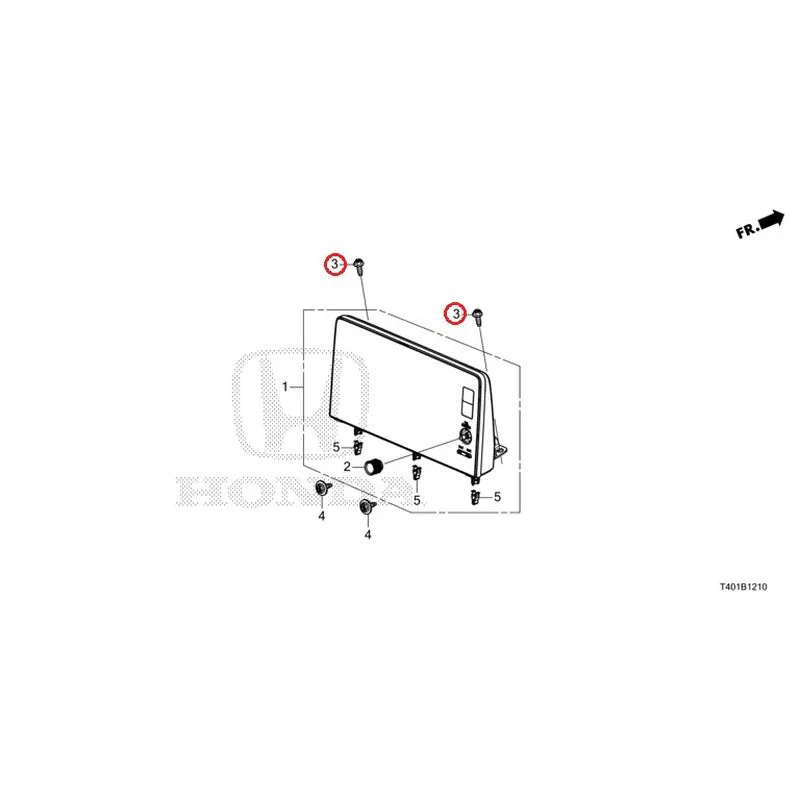 [NEW] JDM HONDA CIVIC FL5 2023 Center Display GENUINE OEM - Image 4