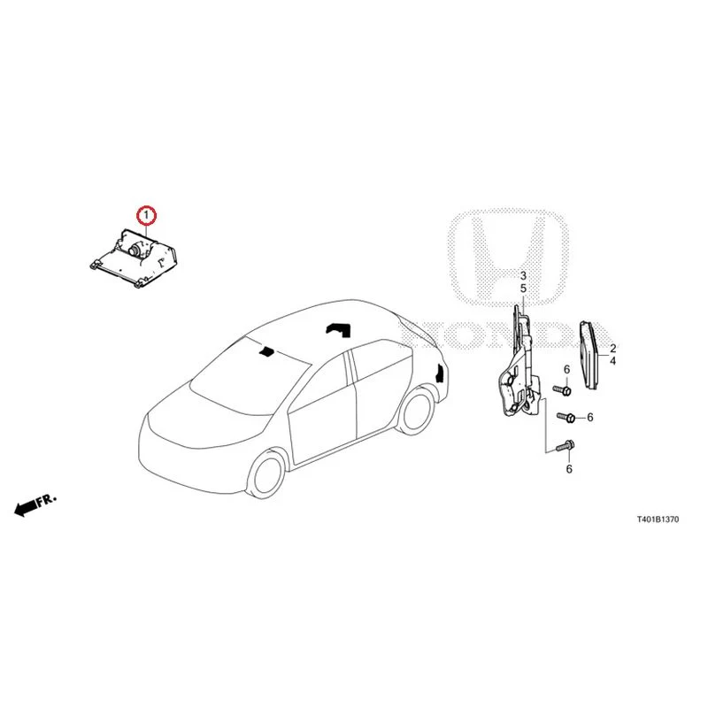 [NEW] JDM HONDA CIVIC FL5 2023 Radar/Camera GENUINE OEM - Image 2