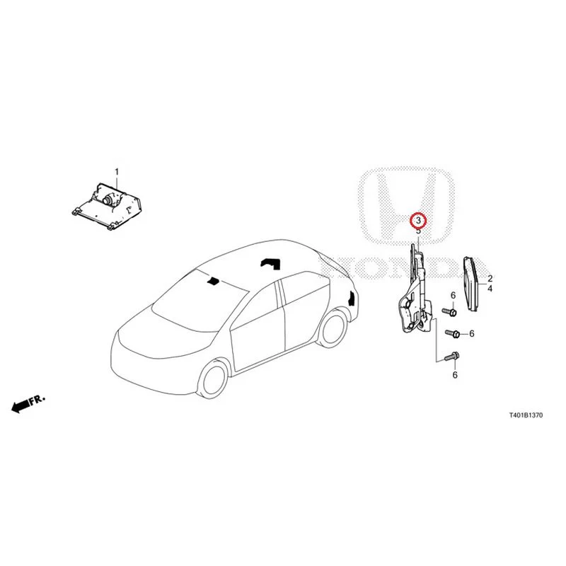 [NEW] JDM HONDA CIVIC FL5 2023 Radar/Camera GENUINE OEM - Image 4