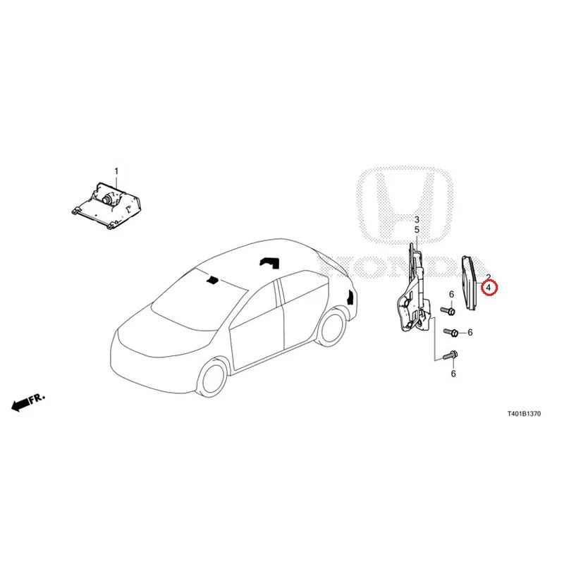 [NEW] JDM HONDA CIVIC FL5 2023 Radar/Camera GENUINE OEM - Image 5
