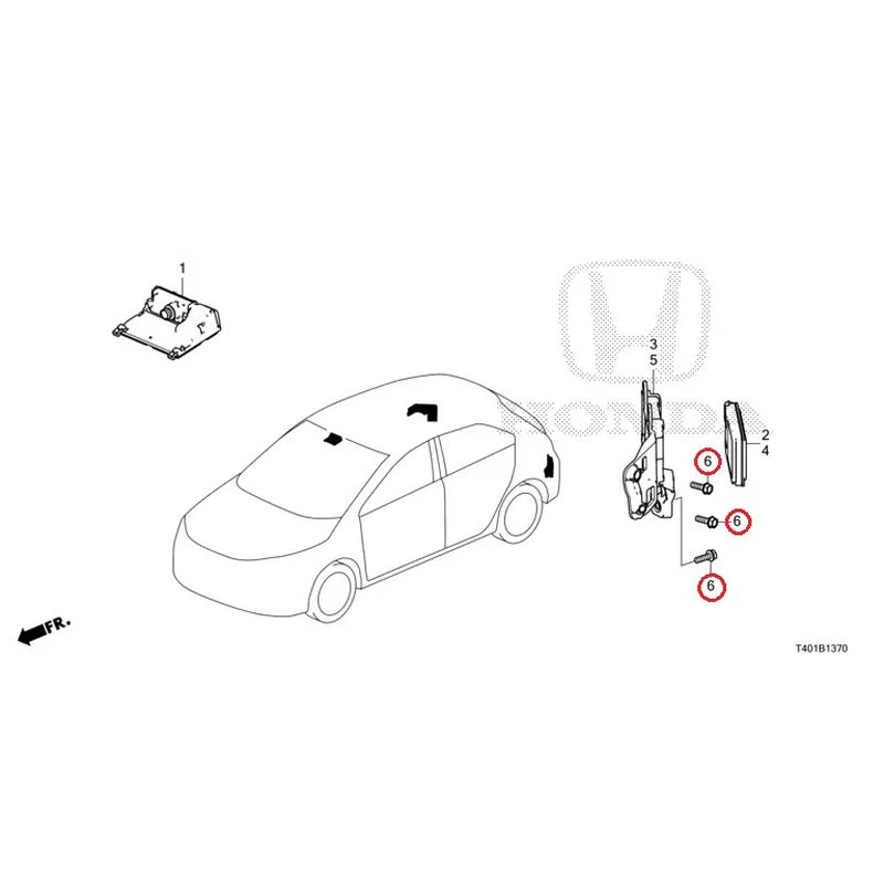 [NEW] JDM HONDA CIVIC FL5 2023 Radar/Camera GENUINE OEM - Image 7