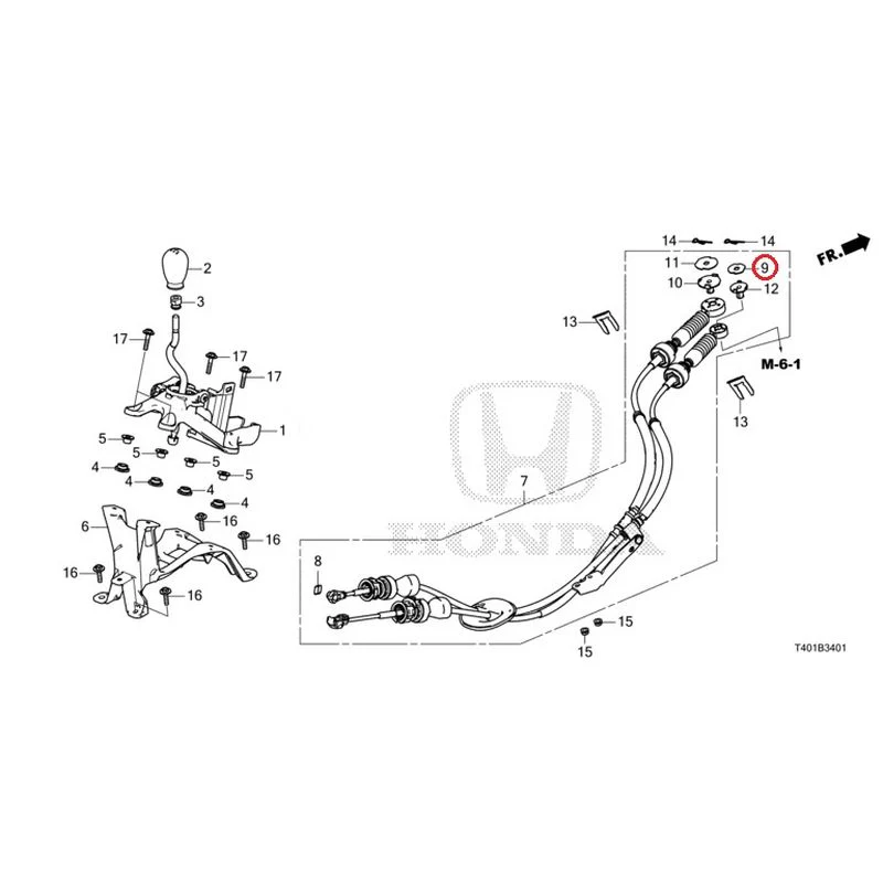 [NEW] JDM HONDA CIVIC FL5 2023 Shift Lever (TYPE R) GENUINE OEM - Image 10