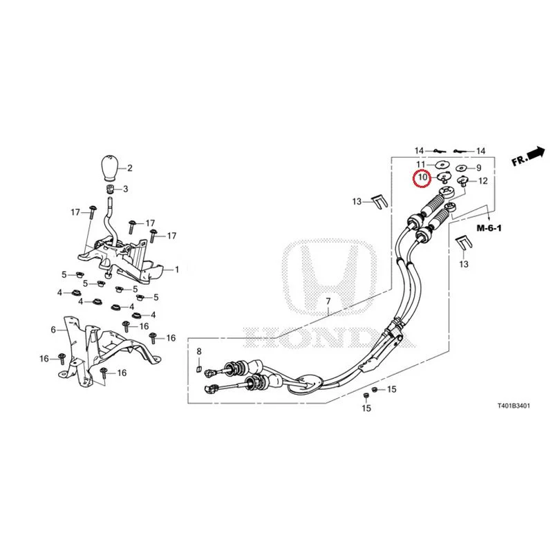[NEW] JDM HONDA CIVIC FL5 2023 Shift Lever (TYPE R) GENUINE OEM - Image 11