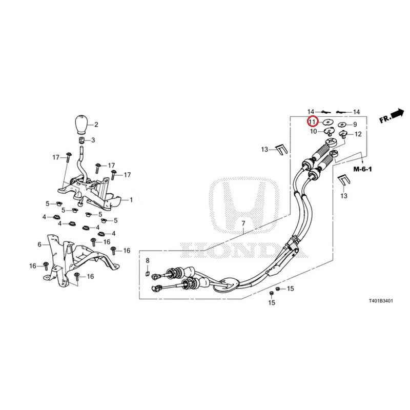 [NEW] JDM HONDA CIVIC FL5 2023 Shift Lever (TYPE R) GENUINE OEM - Image 12