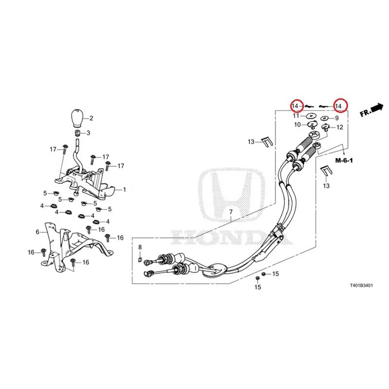 [NEW] JDM HONDA CIVIC FL5 2023 Shift Lever (TYPE R) GENUINE OEM - Image 15