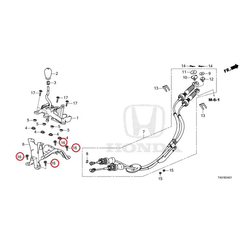 [NEW] JDM HONDA CIVIC FL5 2023 Shift Lever (TYPE R) GENUINE OEM - Image 17