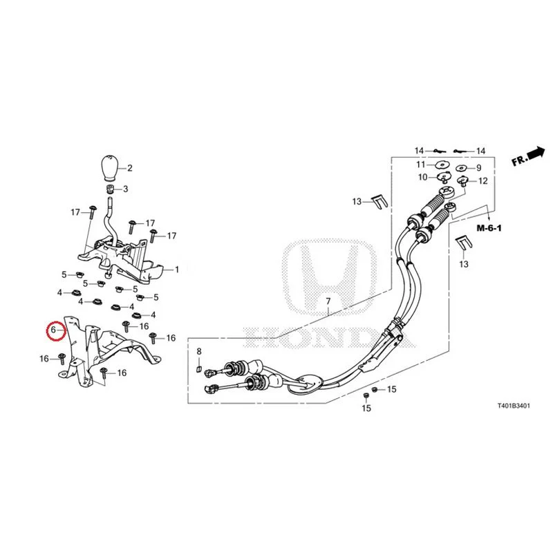 [NEW] JDM HONDA CIVIC FL5 2023 Shift Lever (TYPE R) GENUINE OEM - Image 7