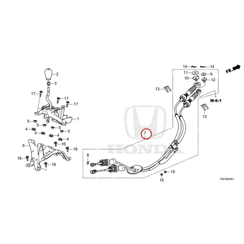 [NEW] JDM HONDA CIVIC FL5 2023 Shift Lever (TYPE R) GENUINE OEM - Image 8