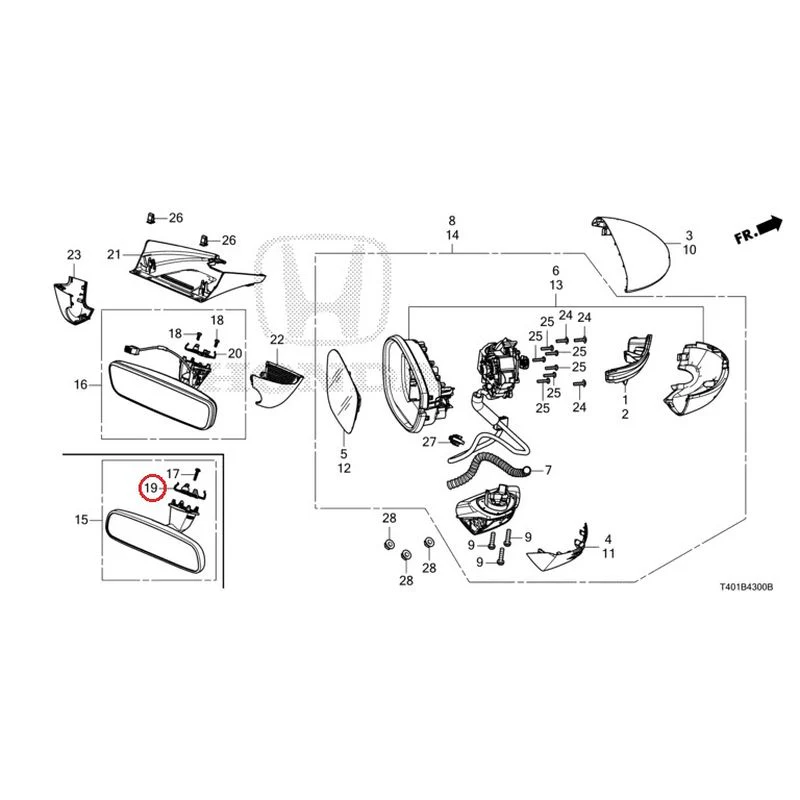 [NEW] JDM HONDA CIVIC FL5 2023 Mirrors GENUINE OEM - Image 18