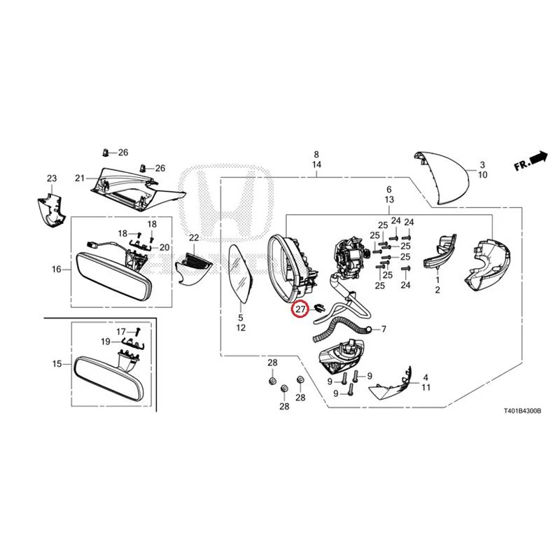 [NEW] JDM HONDA CIVIC FL5 2023 Mirrors GENUINE OEM - Image 25