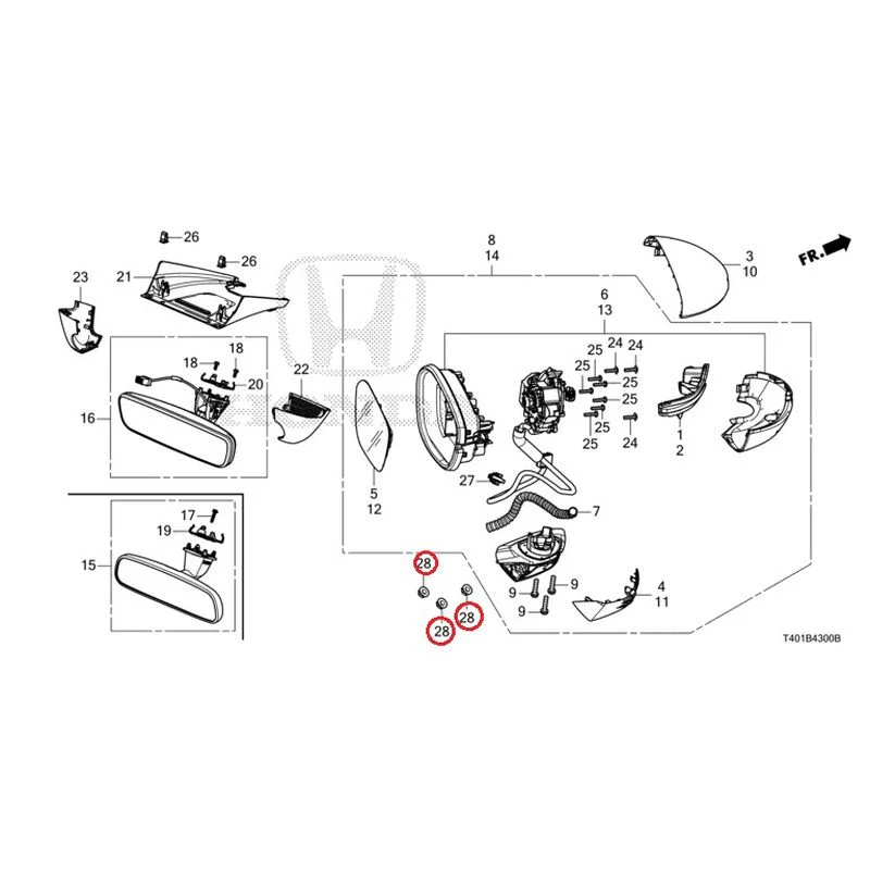 [NEW] JDM HONDA CIVIC FL5 2023 Mirrors GENUINE OEM - Image 26