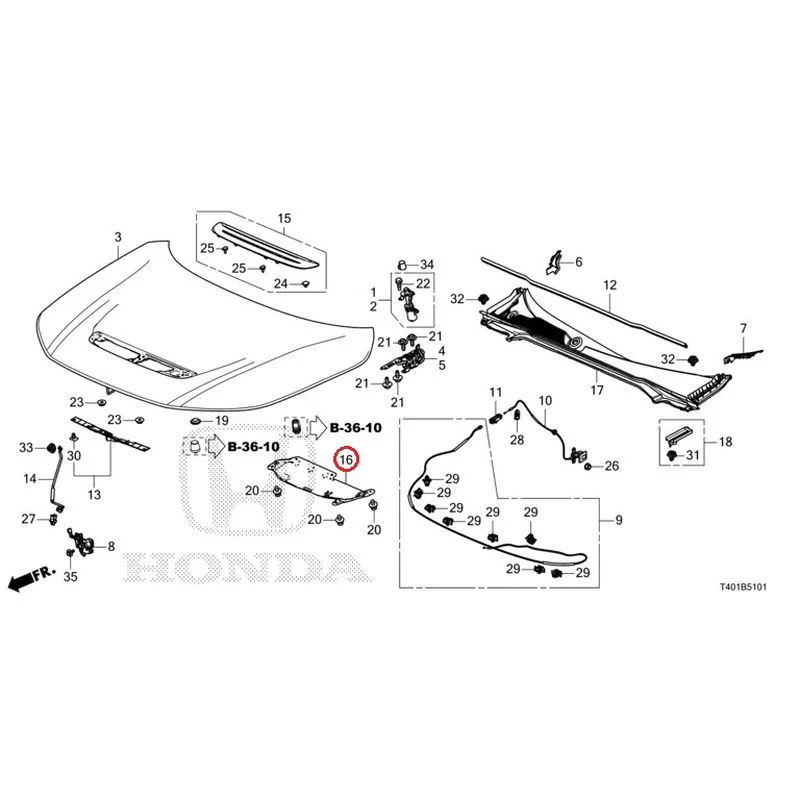 [NEW] JDM HONDA CIVIC FL5 2023 Bonnet (Type R) GENUINE OEM - Image 17