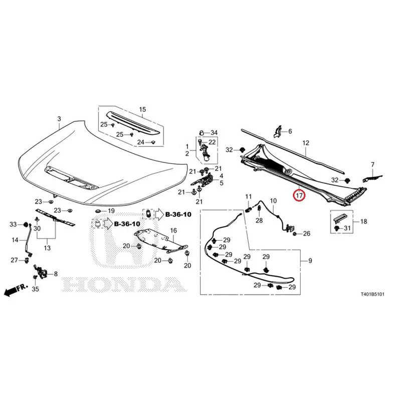 [NEW] JDM HONDA CIVIC FL5 2023 Bonnet (Type R) GENUINE OEM - Image 18