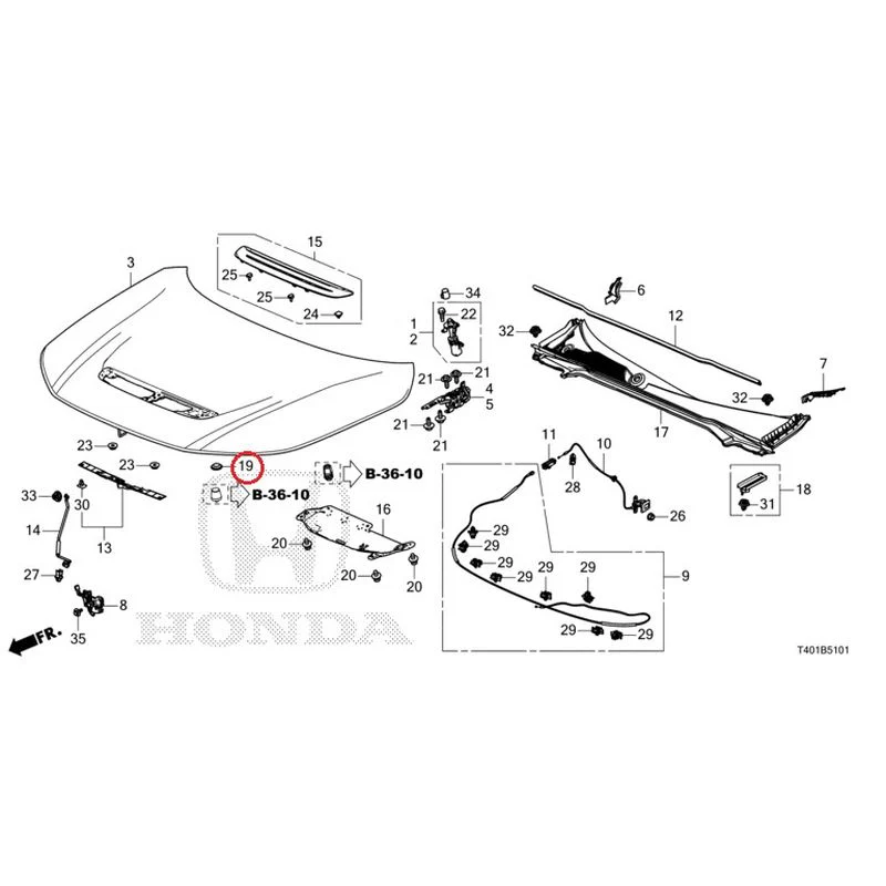 [NEW] JDM HONDA CIVIC FL5 2023 Bonnet (Type R) GENUINE OEM - Image 20