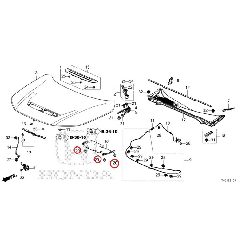 [NEW] JDM HONDA CIVIC FL5 2023 Bonnet (Type R) GENUINE OEM - Image 21