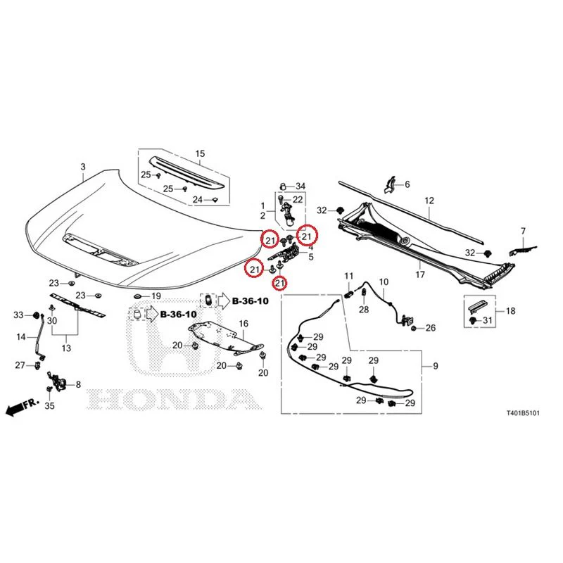 [NEW] JDM HONDA CIVIC FL5 2023 Bonnet (Type R) GENUINE OEM - Image 22