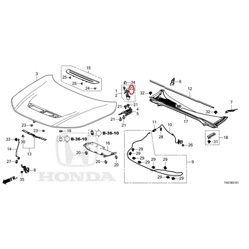 [NEW] JDM HONDA CIVIC FL5 2023 Bonnet (Type R) GENUINE OEM - Image 23