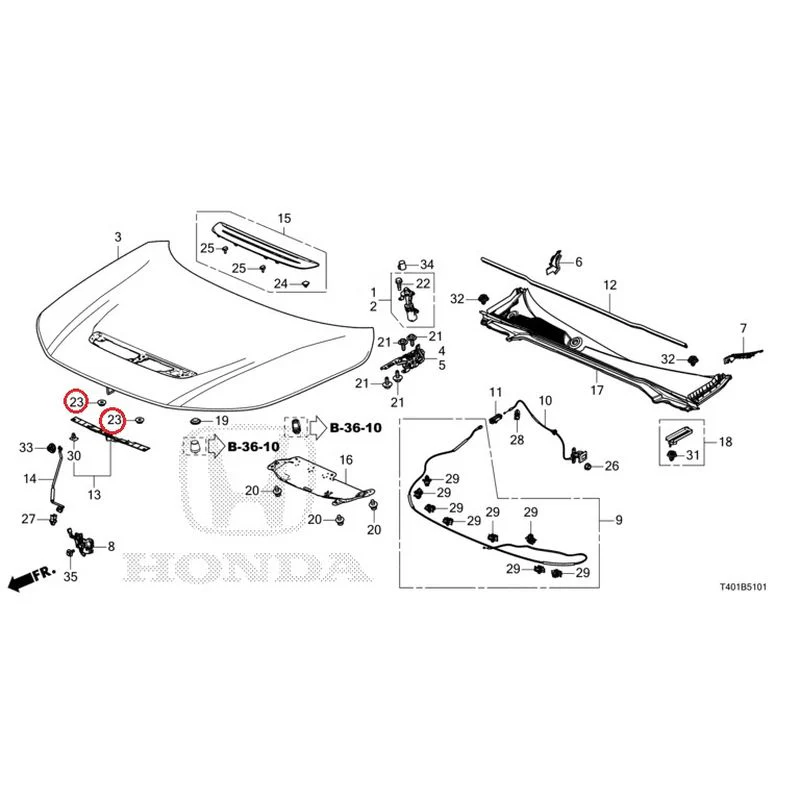 [NEW] JDM HONDA CIVIC FL5 2023 Bonnet (Type R) GENUINE OEM - Image 24