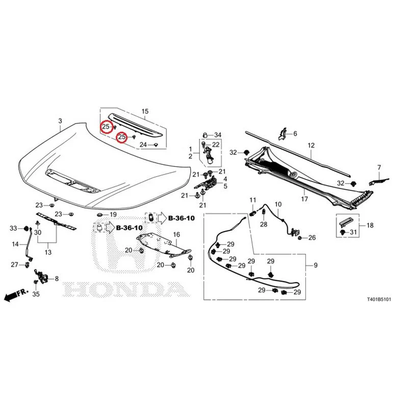 [NEW] JDM HONDA CIVIC FL5 2023 Bonnet (Type R) GENUINE OEM - Image 26