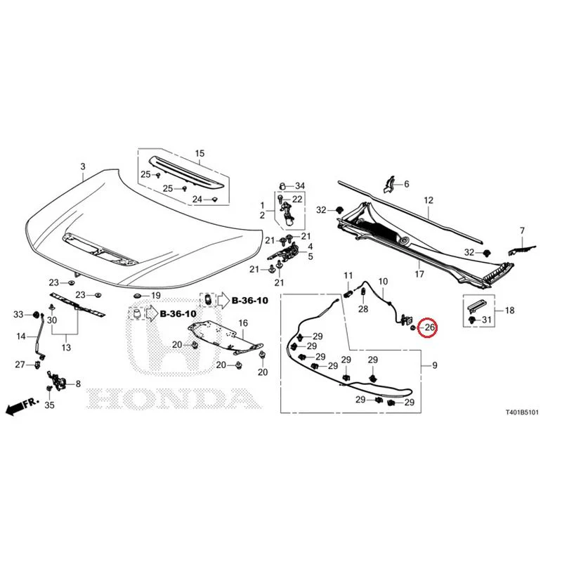 [NEW] JDM HONDA CIVIC FL5 2023 Bonnet (Type R) GENUINE OEM - Image 27