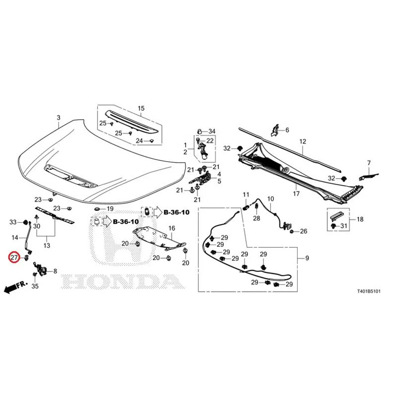 [NEW] JDM HONDA CIVIC FL5 2023 Bonnet (Type R) GENUINE OEM - Image 28