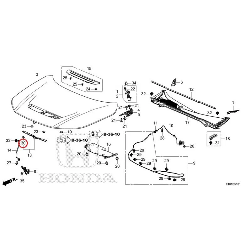 [NEW] JDM HONDA CIVIC FL5 2023 Bonnet (Type R) GENUINE OEM - Image 31