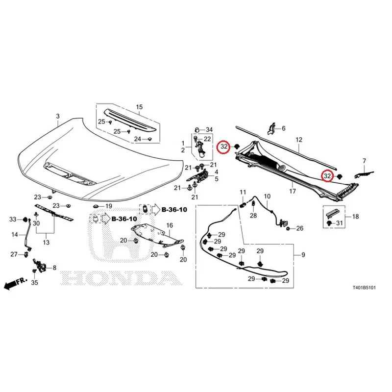 [NEW] JDM HONDA CIVIC FL5 2023 Bonnet (Type R) GENUINE OEM - Image 33