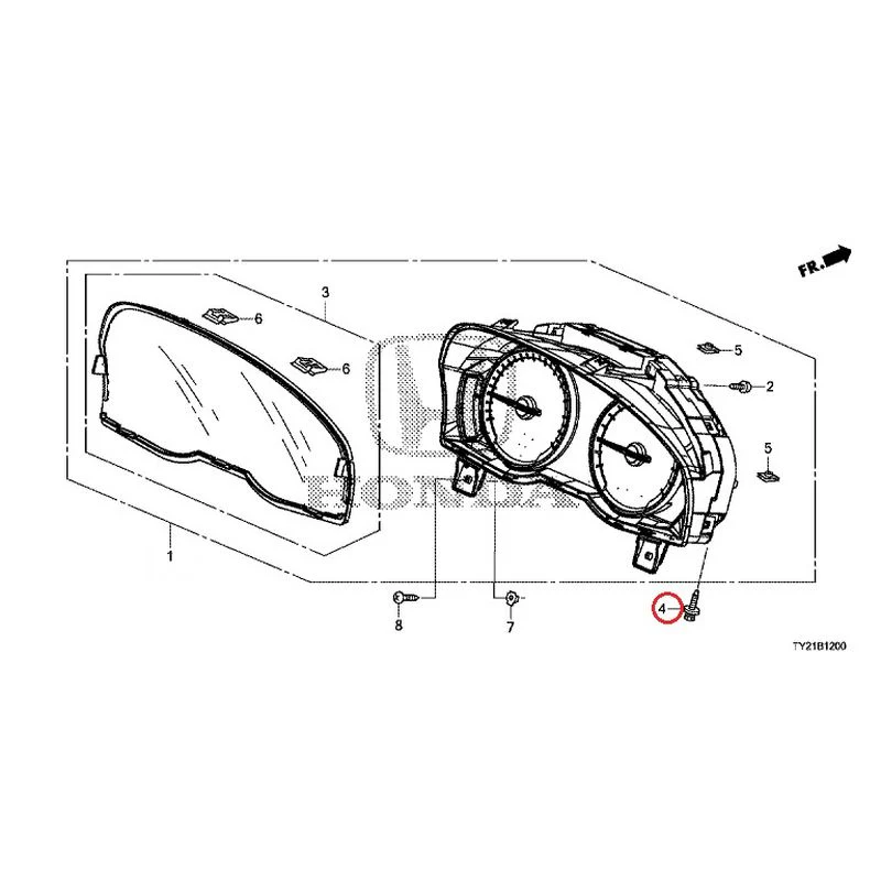 [NEW] JDM HONDA LEGEND HYBRID KC2 2016 Meter (1) GENUINE OEM - Image 6