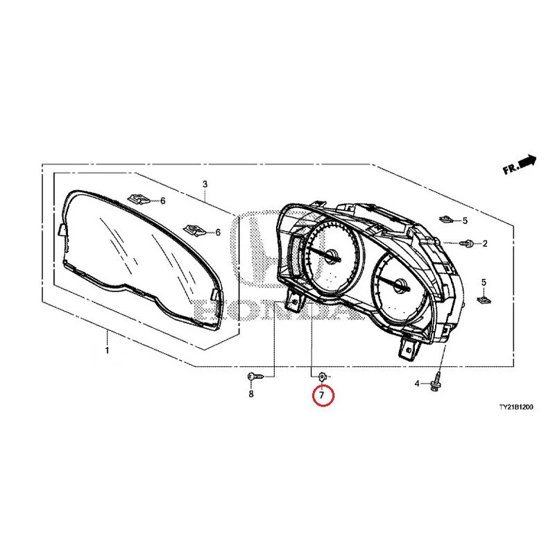 [NEW] JDM HONDA LEGEND HYBRID KC2 2016 Meter (1) GENUINE OEM - Image 9