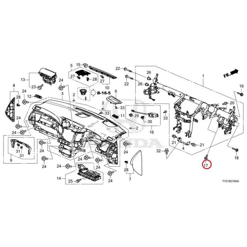 [NEW] JDM HONDA LEGEND HYBRID KC2 2016 Instrument panel GENUINE OEM - Image 21