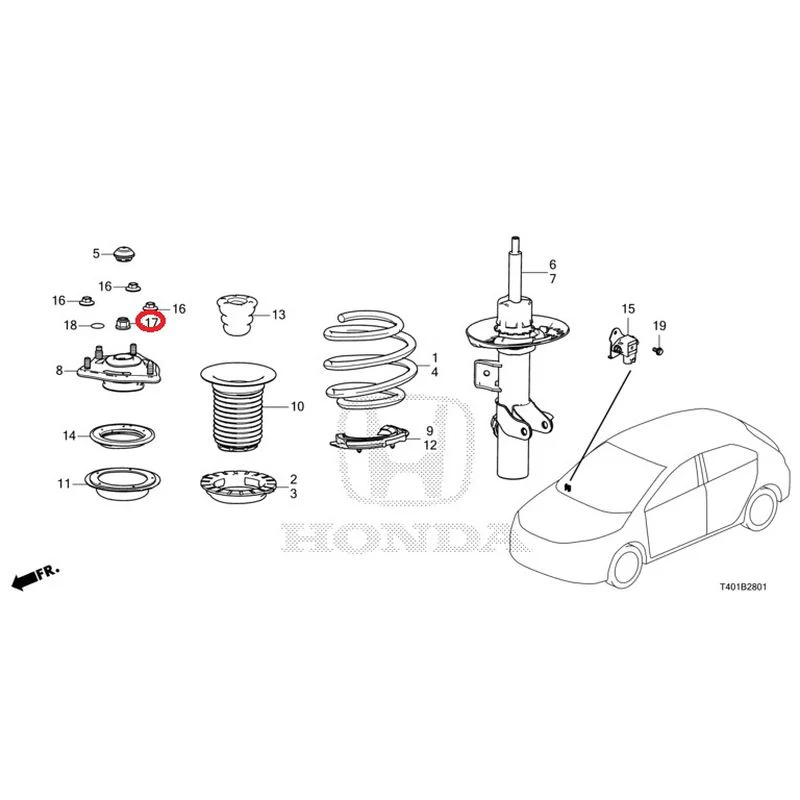 [NEW] JDM HONDA CIVIC FL5 2023 Front damper (TYPE R) GENUINE OEM - Image 20