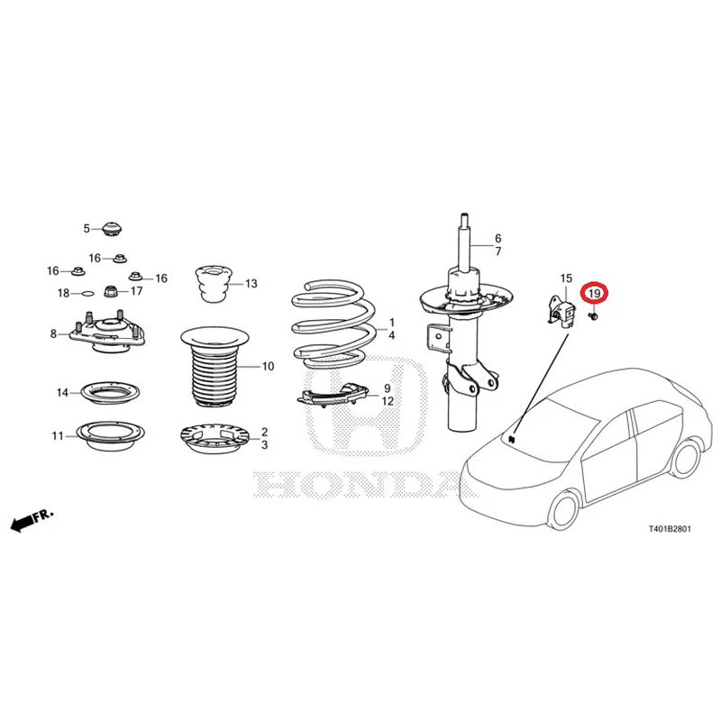 [NEW] JDM HONDA CIVIC FL5 2023 Front damper (TYPE R) GENUINE OEM - Image 22