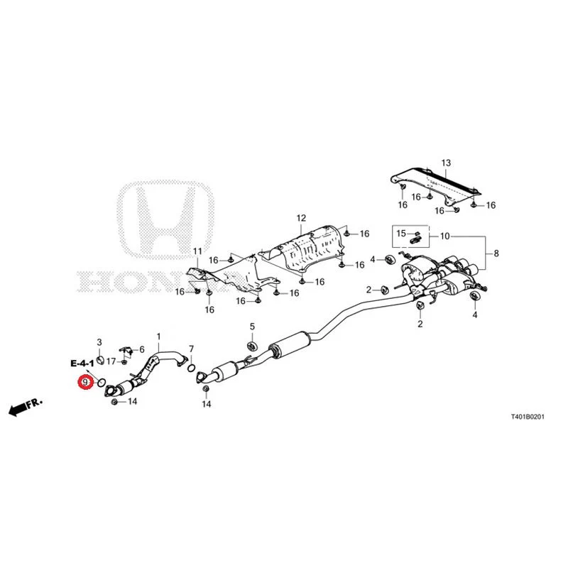 [NEW] JDM HONDA CIVIC FL5 2023 Exhaust Pipe/Silencer (TYPE R) GENUINE OEM - Image 10
