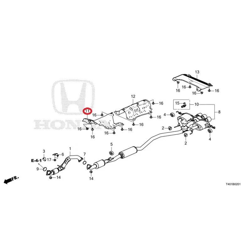 [NEW] JDM HONDA CIVIC FL5 2023 Exhaust Pipe/Silencer (TYPE R) GENUINE OEM - Image 12