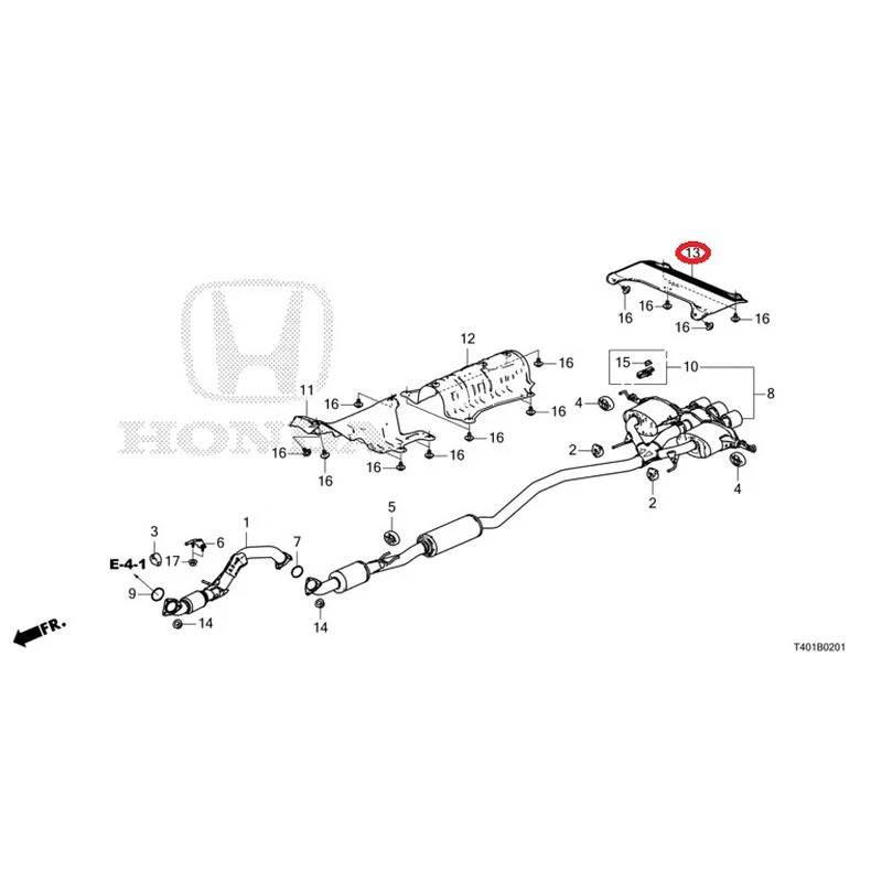 [NEW] JDM HONDA CIVIC FL5 2023 Exhaust Pipe/Silencer (TYPE R) GENUINE OEM - Image 14