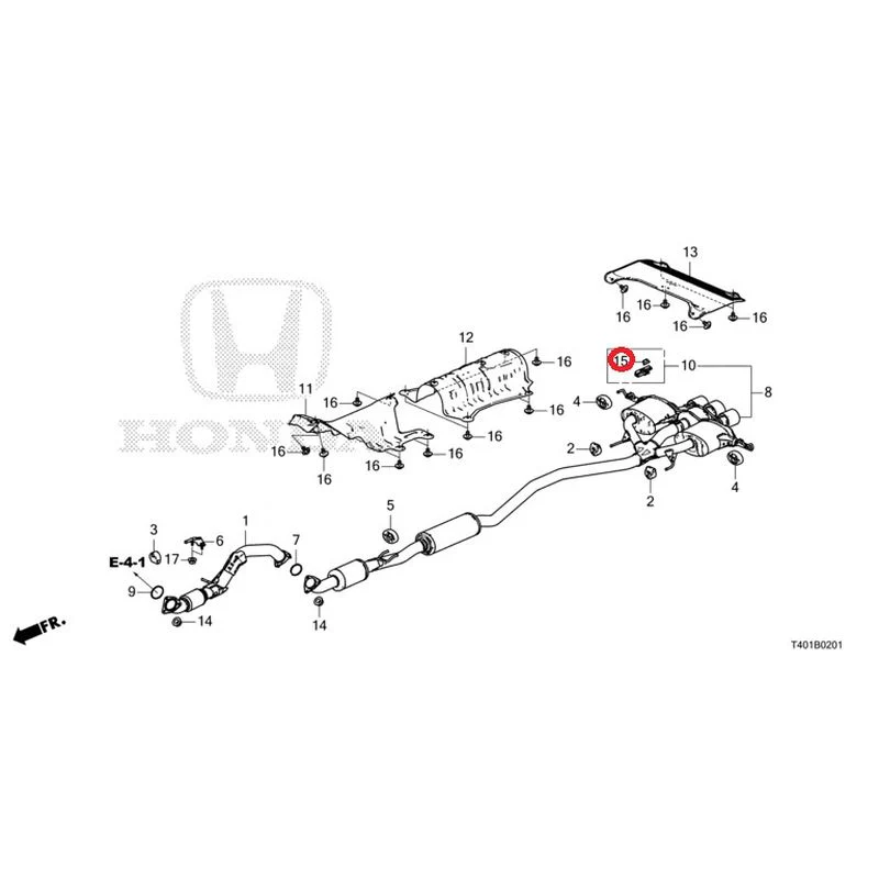 [NEW] JDM HONDA CIVIC FL5 2023 Exhaust Pipe/Silencer (TYPE R) GENUINE OEM - Image 16