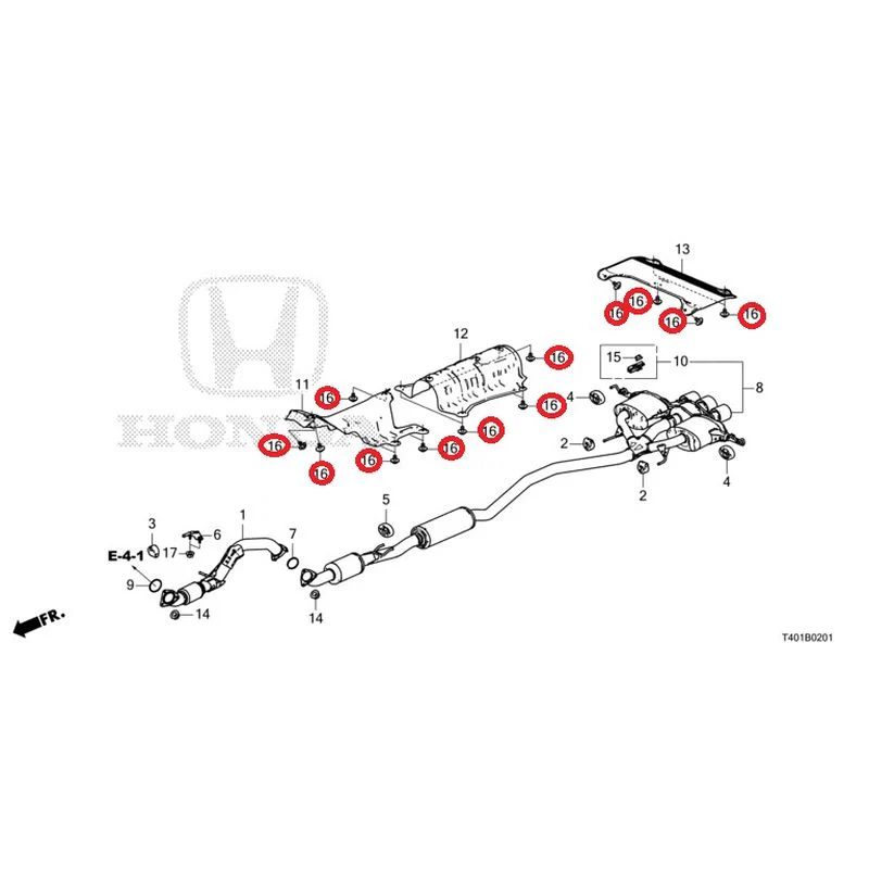 [NEW] JDM HONDA CIVIC FL5 2023 Exhaust Pipe/Silencer (TYPE R) GENUINE OEM - Image 17