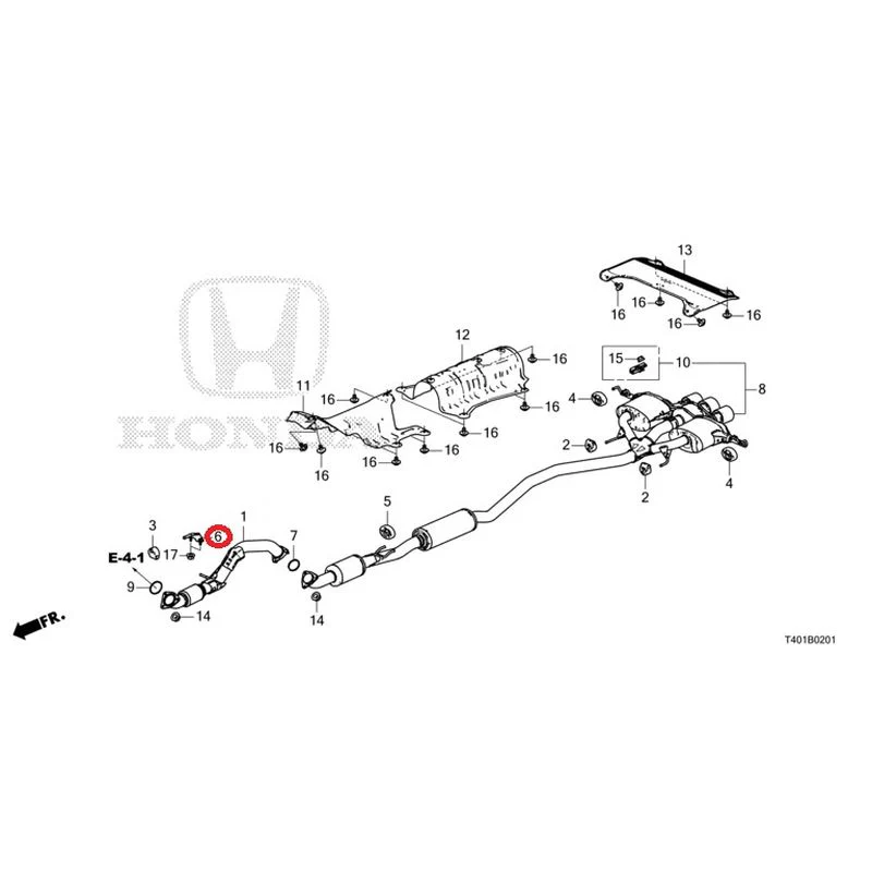 [NEW] JDM HONDA CIVIC FL5 2023 Exhaust Pipe/Silencer (TYPE R) GENUINE OEM - Image 7
