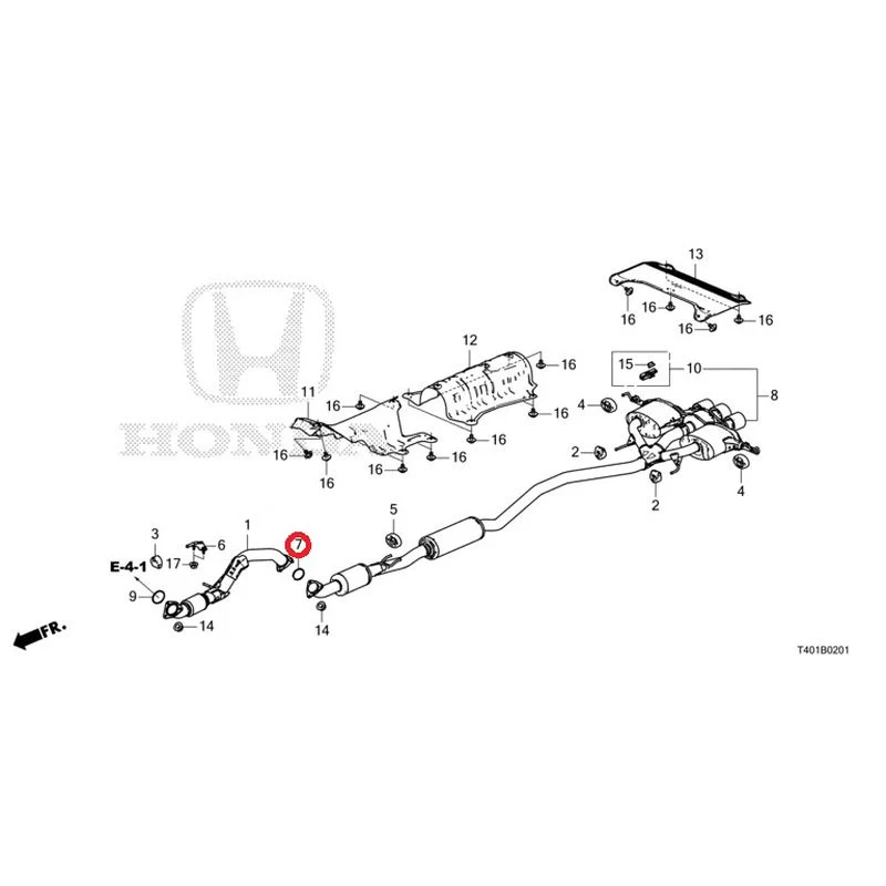[NEW] JDM HONDA CIVIC FL5 2023 Exhaust Pipe/Silencer (TYPE R) GENUINE OEM - Image 8