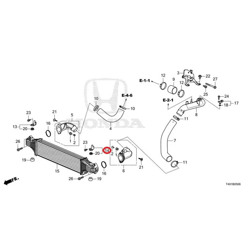 [NEW] JDM HONDA CIVIC FL5 2023 Intercooler (TYPE R) GENUINE OEM - Image 15