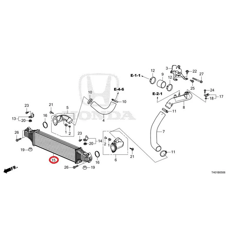 [NEW] JDM HONDA CIVIC FL5 2023 Intercooler (TYPE R) GENUINE OEM - Image 16
