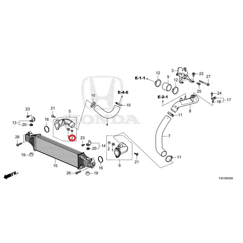 [NEW] JDM HONDA CIVIC FL5 2023 Intercooler (TYPE R) GENUINE OEM - Image 3
