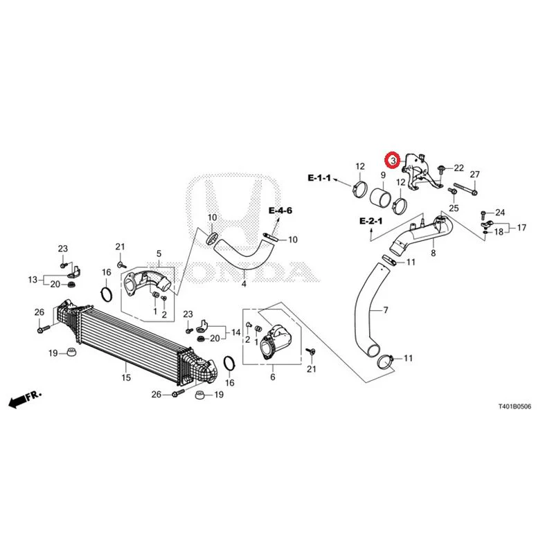 [NEW] JDM HONDA CIVIC FL5 2023 Intercooler (TYPE R) GENUINE OEM - Image 4