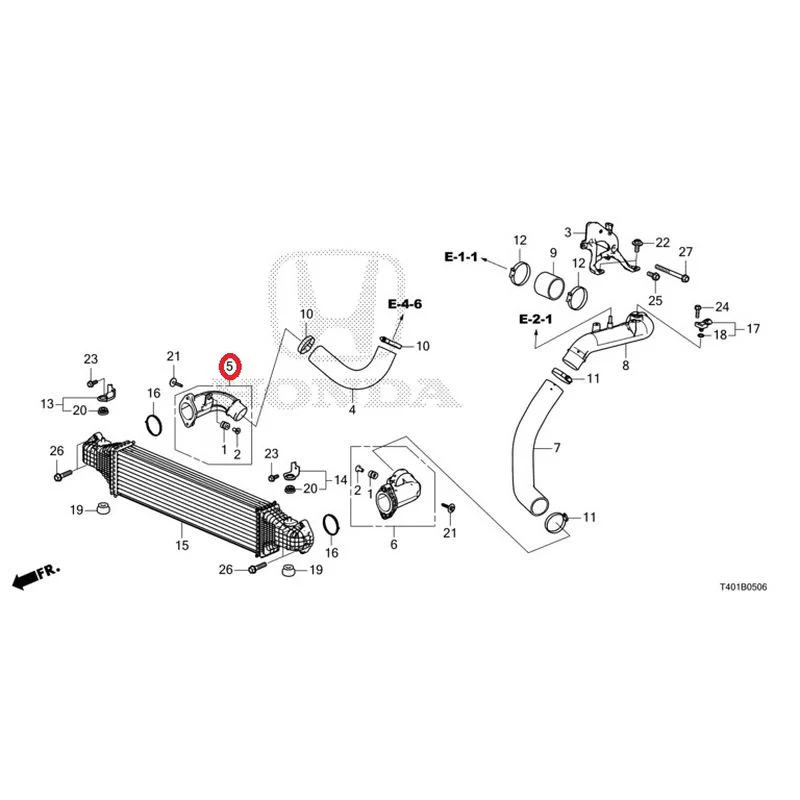 [NEW] JDM HONDA CIVIC FL5 2023 Intercooler (TYPE R) GENUINE OEM - Image 6