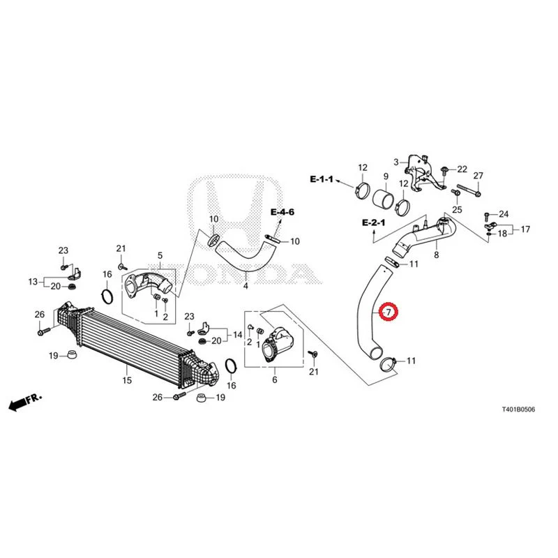 [NEW] JDM HONDA CIVIC FL5 2023 Intercooler (TYPE R) GENUINE OEM - Image 8