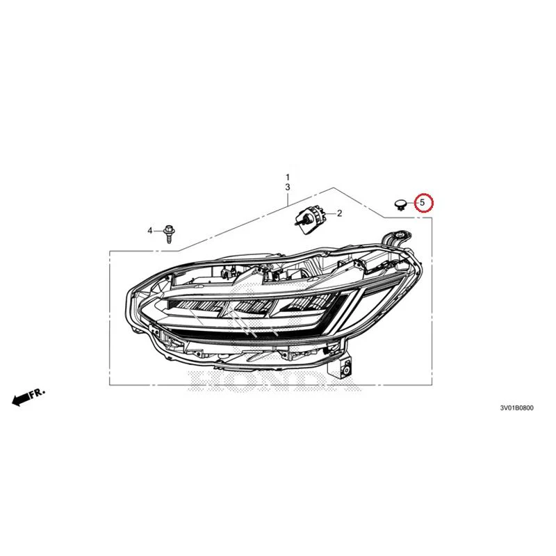 [NEW] JDM HONDA ZR-V RZ3 2023 Headlight GENUINE OEM - Image 6