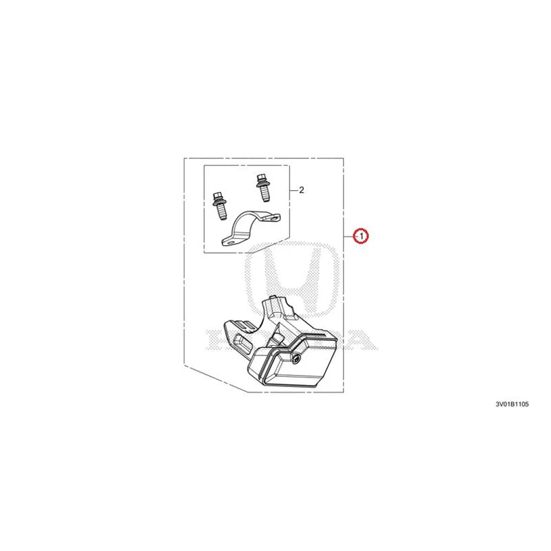 [NEW] JDM HONDA ZR-V RZ3 2023 Key Cylinder Short Parts GENUINE OEM - Image 2