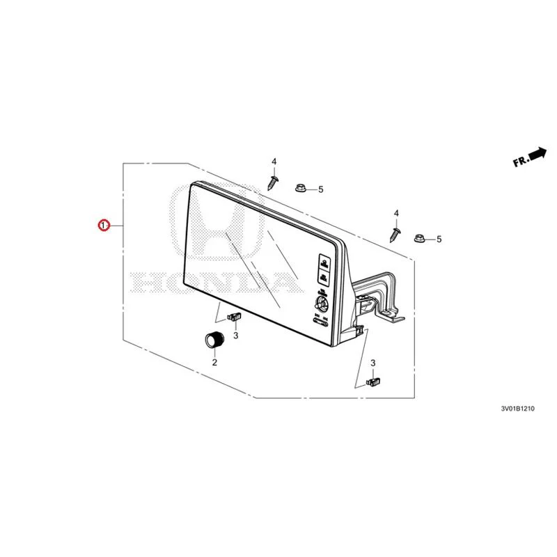 [NEW] JDM HONDA ZR-V RZ3 2023 Center Display GENUINE OEM - Image 2