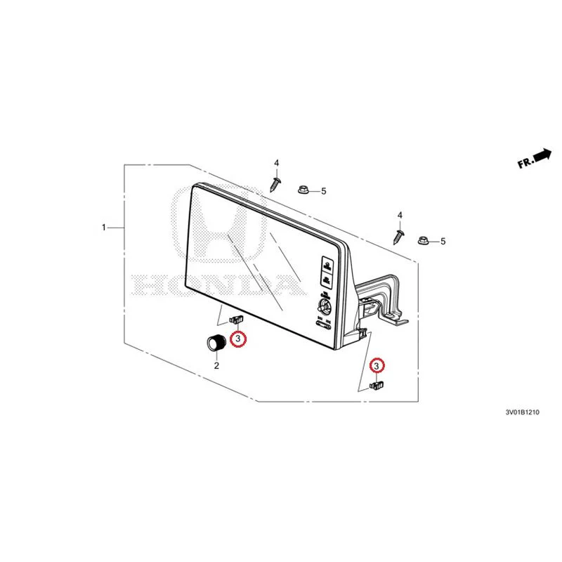 [NEW] JDM HONDA ZR-V RZ3 2023 Center Display GENUINE OEM - Image 4