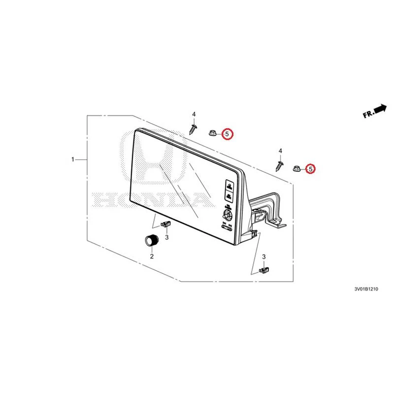 [NEW] JDM HONDA ZR-V RZ3 2023 Center Display GENUINE OEM - Image 6